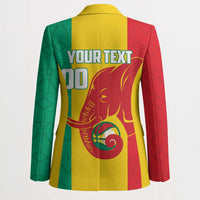 Guinea Basketball Custom Blazer Syli Nationale African Pattern - Wonder Print Shop