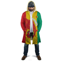 Guinea Basketball Custom Cloak Syli Nationale African Pattern - Wonder Print Shop