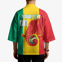 Guinea Basketball Custom Kimono Syli Nationale African Pattern - Wonder Print Shop