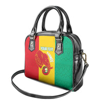 Guinea Basketball Custom Shoulder Handbag Syli Nationale African Pattern - Wonder Print Shop