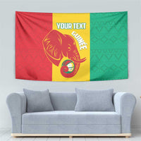 Guinea Basketball Custom Tapestry Syli Nationale African Pattern - Wonder Print Shop