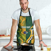 South Africa Australia Rugby Custom Apron Springboks Wallabies Together - Wonder Print Shop