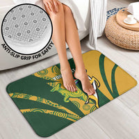 South Africa Australia Rugby Custom Bathroom Set Springboks Wallabies Together - Wonder Print Shop