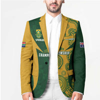 South Africa Australia Rugby Custom Blazer Springboks Wallabies Together - Wonder Print Shop