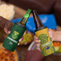 South Africa Australia Rugby 4 in 1 Can Cooler Tumbler Springboks Wallabies Together - Wonder Print Shop