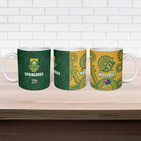 South Africa Australia Rugby Ceramic Mug Springboks Wallabies Together - Wonder Print Shop