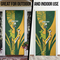 South Africa Australia Rugby Custom Door Cover Springboks Wallabies Together - Wonder Print Shop