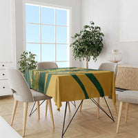 South Africa Australia Rugby Custom Tablecloth Springboks Wallabies Together - Wonder Print Shop