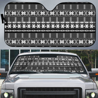 Pano De Terra Motifs Cabo Verde Auto Sun Shade Black Color