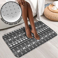 Pano De Terra Motifs Cabo Verde Bathroom Set Black Color