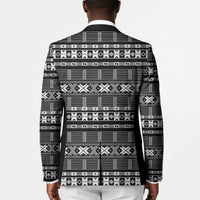 Pano De Terra Motifs Cabo Verde Blazer Black Color