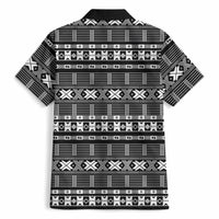 Pano De Terra Motifs Cabo Verde Hawaiian Shirt Black Color