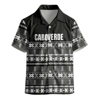 Pano De Terra Motifs Cabo Verde Kid Hawaiian Shirt Black Color