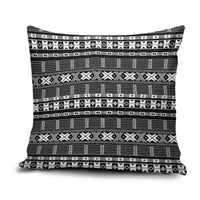 Pano De Terra Motifs Cabo Verde Pillow Cover Black Color