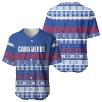 Pano De Terra Motifs Cabo Verde Baseball Jersey Flag Color