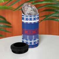 Pano De Terra Motifs Cabo Verde 4 in 1 Can Cooler Tumbler Flag Color