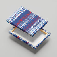 Pano De Terra Motifs Cabo Verde Canvas Wall Art Flag Color