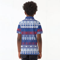 Pano De Terra Motifs Cabo Verde Kid Polo Shirt Flag Color