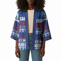 Pano De Terra Motifs Cabo Verde Kimono Flag Color