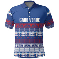 Pano De Terra Motifs Cabo Verde Polo Shirt Flag Color