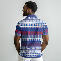 Pano De Terra Motifs Cabo Verde Polo Shirt Flag Color
