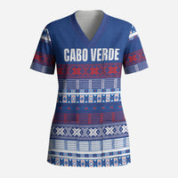 Pano De Terra Motifs Cabo Verde Scrub Top Flag Color