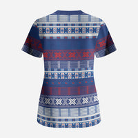 Pano De Terra Motifs Cabo Verde Scrub Top Flag Color