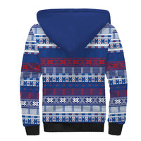 Pano De Terra Motifs Cabo Verde Sherpa Hoodie Flag Color