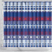 Pano De Terra Motifs Cabo Verde Shower Curtain Flag Color