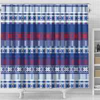 Pano De Terra Motifs Cabo Verde Shower Curtain Flag Color