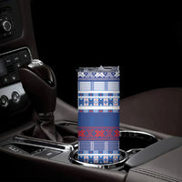 Pano De Terra Motifs Cabo Verde Skinny Tumbler Flag Color
