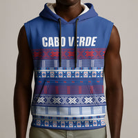 Pano De Terra Motifs Cabo Verde Sleeveless Hoodie Flag Color