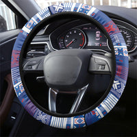 Pano De Terra Motifs Cabo Verde Steering Wheel Cover Flag Color
