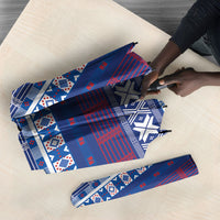 Pano De Terra Motifs Cabo Verde Umbrella Flag Color