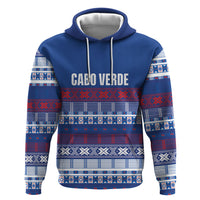 Pano De Terra Motifs Cabo Verde Zip Hoodie Flag Color