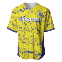 Defence Force Trinidad and Tobago Football Custom Baseball Jersey Go Teteron Boy Grunge Vibe - Wonder Print Shop