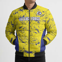 Defence Force Trinidad and Tobago Football Custom Bomber Puffer Jacket Go Teteron Boy Grunge Vibe - Wonder Print Shop