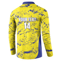 Defence Force Trinidad and Tobago Football Custom Button Sweatshirt Go Teteron Boy Grunge Vibe - Wonder Print Shop