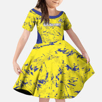 Defence Force Trinidad and Tobago Football Custom Family Matching Mermaid Dress and Hawaiian Shirt Go Teteron Boy Grunge Vibe - Wonder Print Shop