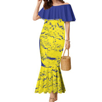 Defence Force Trinidad and Tobago Football Custom Family Matching Mermaid Dress and Hawaiian Shirt Go Teteron Boy Grunge Vibe - Wonder Print Shop