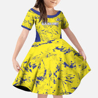 Defence Force Trinidad and Tobago Football Custom Family Matching Off Shoulder Maxi Dress and Hawaiian Shirt Go Teteron Boy Grunge Vibe - Wonder Print Shop