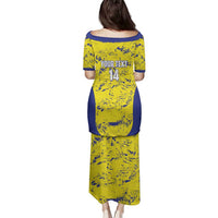 Defence Force Trinidad and Tobago Football Custom Family Matching Puletasi and Hawaiian Shirt Go Teteron Boy Grunge Vibe - Wonder Print Shop