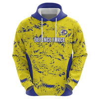 Defence Force Trinidad and Tobago Football Custom Hoodie Go Teteron Boy Grunge Vibe - Wonder Print Shop