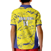 Defence Force Trinidad and Tobago Football Custom Kid Polo Shirt Go Teteron Boy Grunge Vibe - Wonder Print Shop