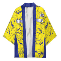 Defence Force Trinidad and Tobago Football Custom Kimono Go Teteron Boy Grunge Vibe - Wonder Print Shop