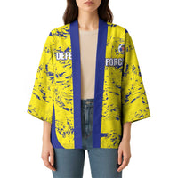 Defence Force Trinidad and Tobago Football Custom Kimono Go Teteron Boy Grunge Vibe - Wonder Print Shop