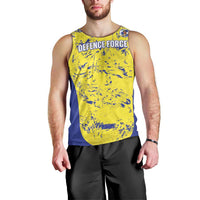 Defence Force Trinidad and Tobago Football Custom Men Tank Top Go Teteron Boy Grunge Vibe - Wonder Print Shop