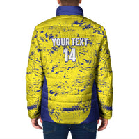 Defence Force Trinidad and Tobago Football Custom Padded Jacket Go Teteron Boy Grunge Vibe - Wonder Print Shop