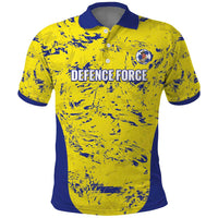 Defence Force Trinidad and Tobago Football Custom Polo Shirt Go Teteron Boy Grunge Vibe - Wonder Print Shop