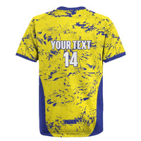 Defence Force Trinidad and Tobago Football Custom Rugby Jersey Go Teteron Boy Grunge Vibe - Wonder Print Shop
